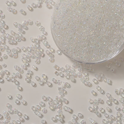 500pcs Glass Seed Smooth Beads