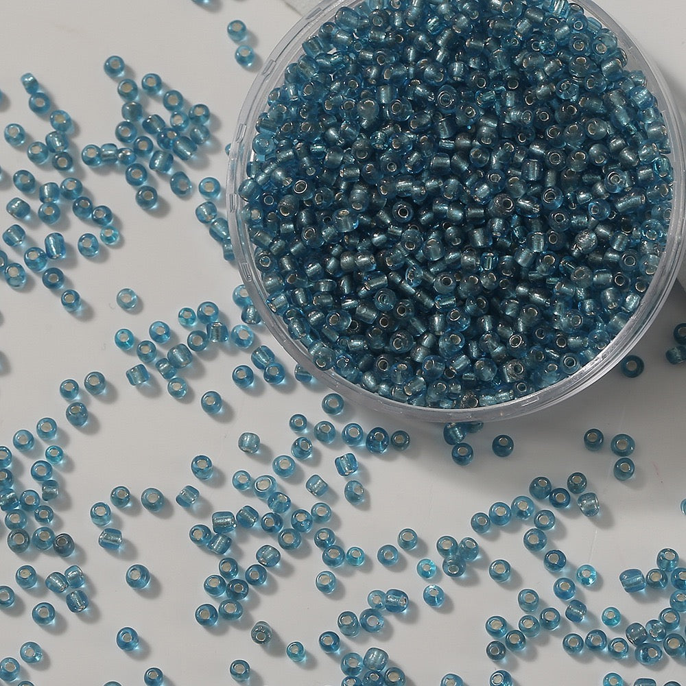 500pcs Glass Seed Smooth Beads