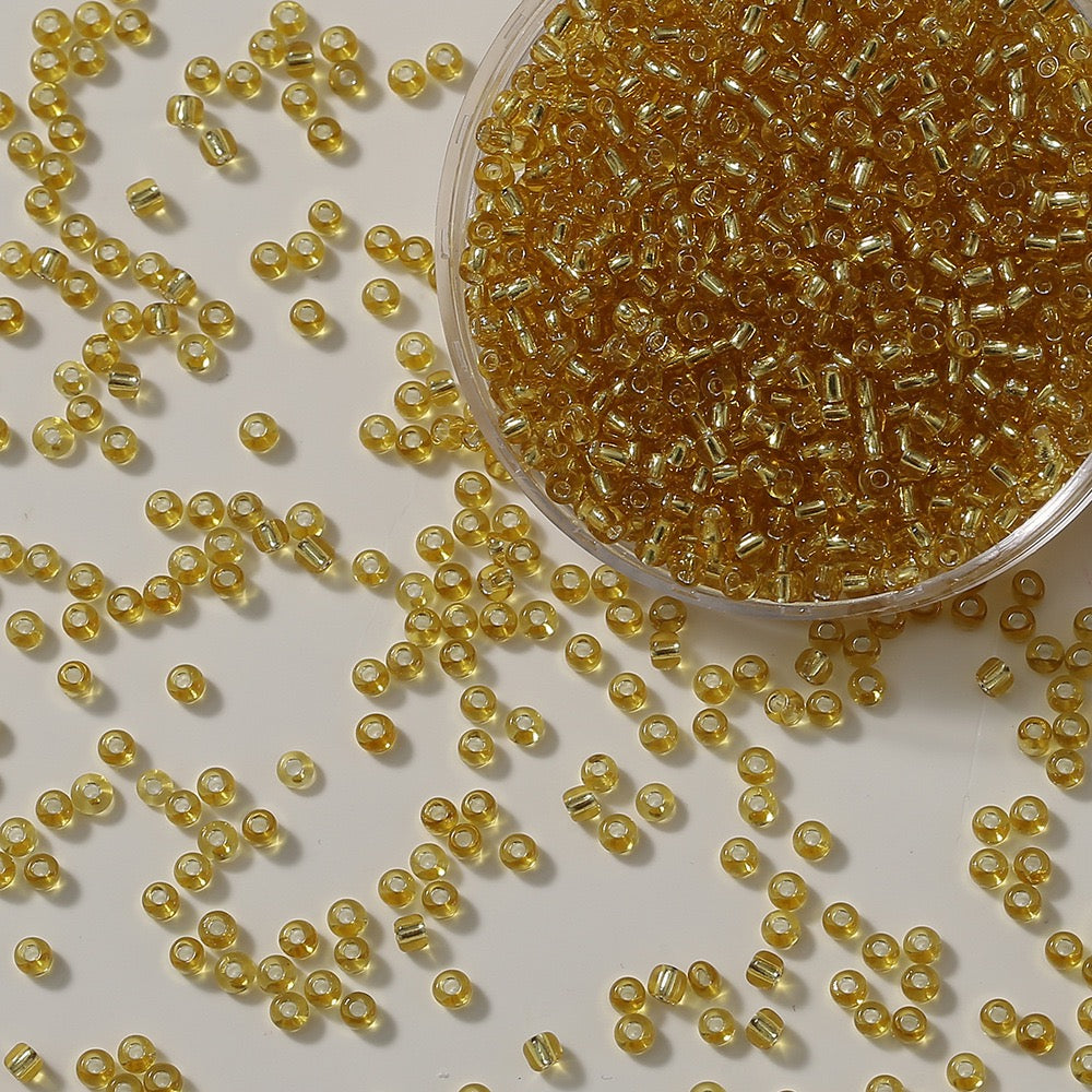 500pcs Glass Seed Smooth Beads