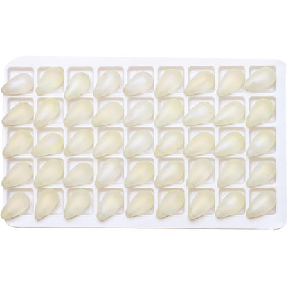 30pcs 9x15mm Teardrop Glass Pendants Beads
