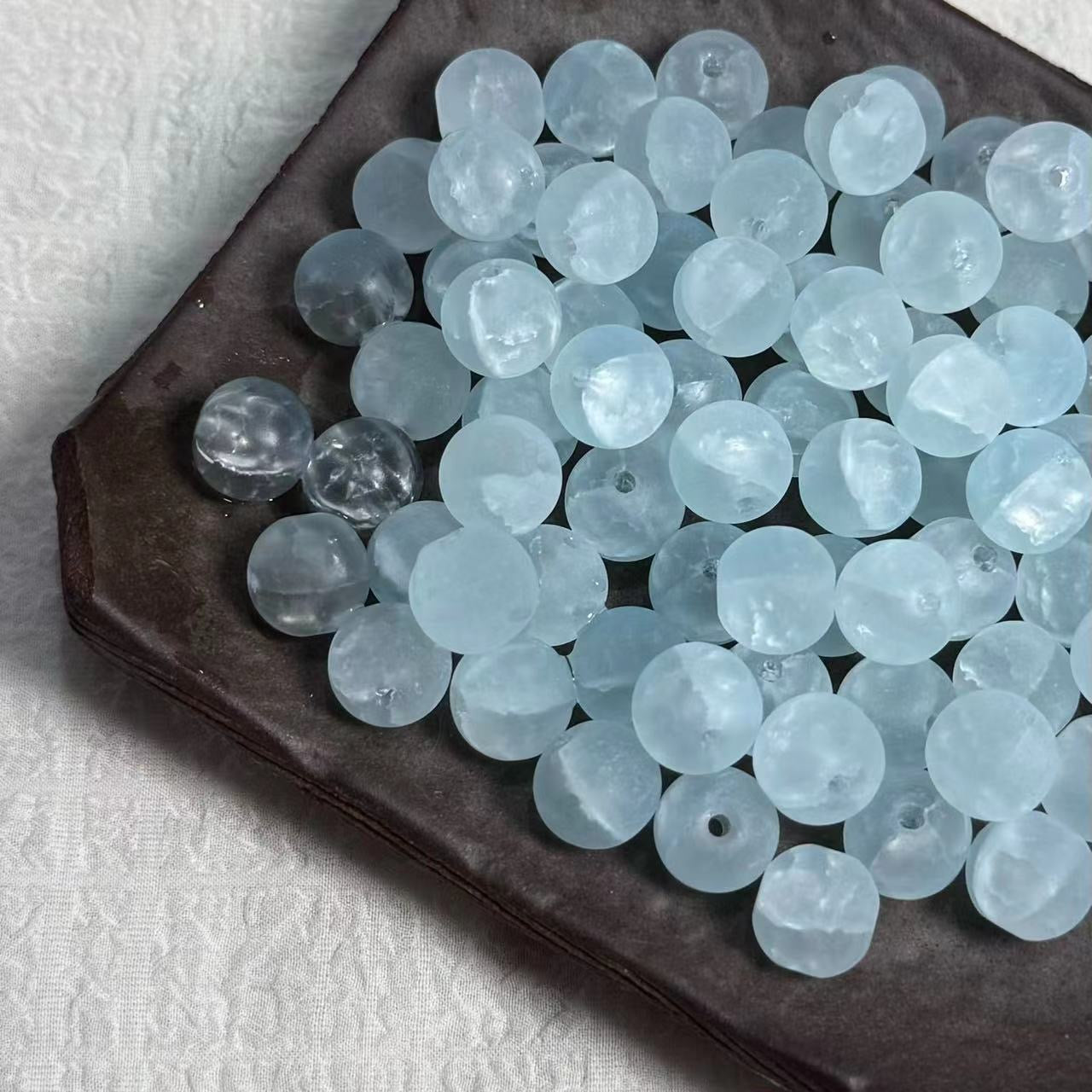 100pcs Water‑Sensitive Beads · Turns Transparent In Water