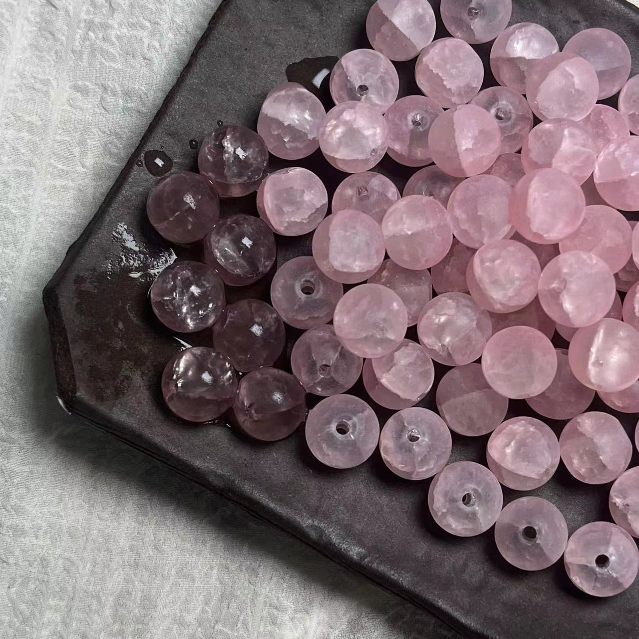 100pcs Water‑Sensitive Beads · Turns Transparent In Water