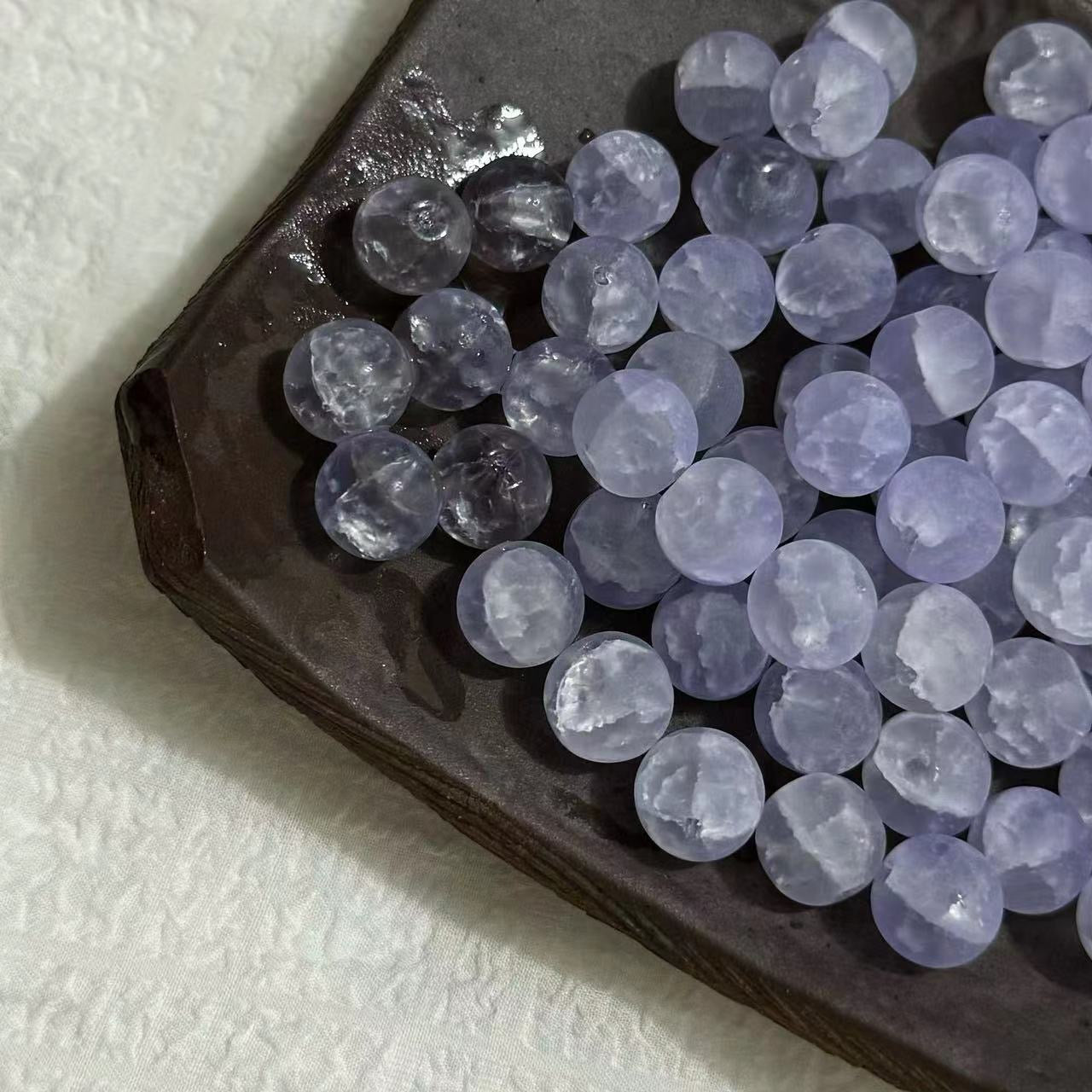 100pcs Water‑Sensitive Beads · Turns Transparent In Water