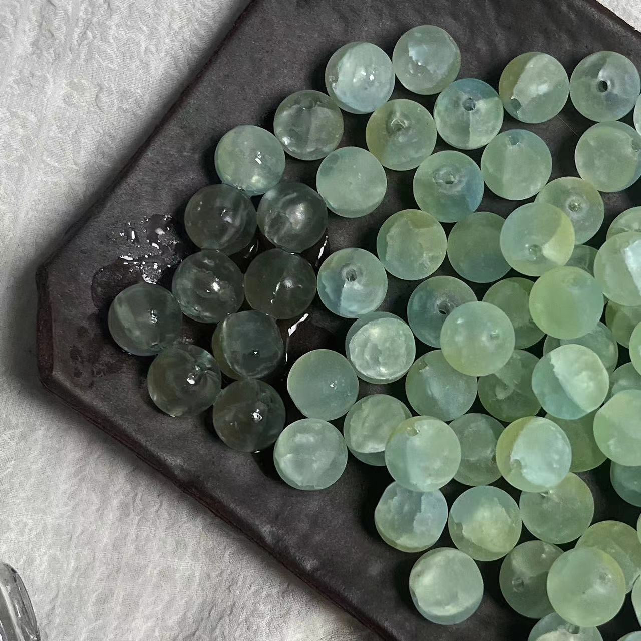 100pcs Water‑Sensitive Beads · Turns Transparent In Water