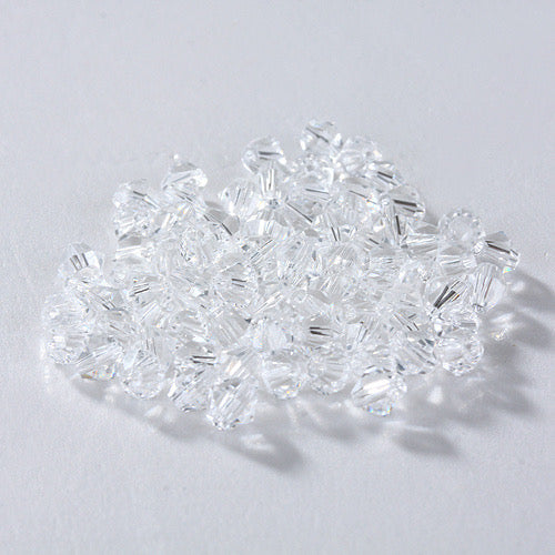 100pcs Shiny Faceted Austria Crystal Beads Bicone Beads