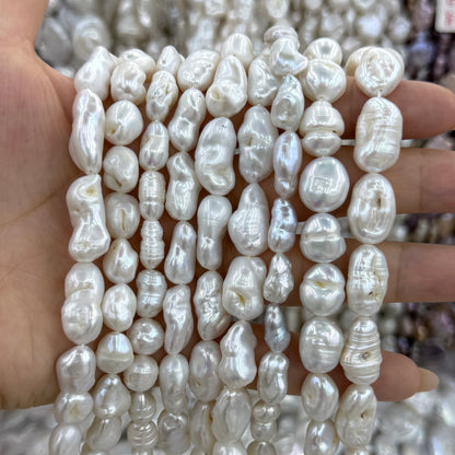 Baroque Freshwater Pearl Beads（9*14mm）