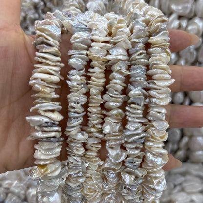 Keshi Chips Freshwater Pearl Beads Strand (14mm)