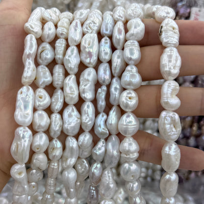 Baroque Freshwater Pearl Beads（9*14mm）