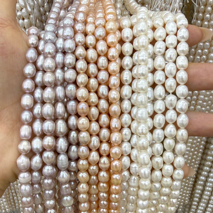 6x7mm Potato Freshwater Pearl Beads