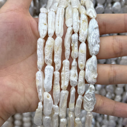 Baroque Freshwater Pearl Beads Pearl Long Biwa Beads