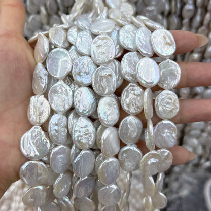 Oval Baroque Pearl Beads (13x18mm)