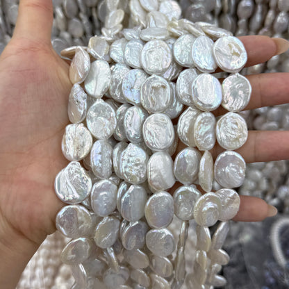 Oval Baroque Pearl Beads (13x18mm)