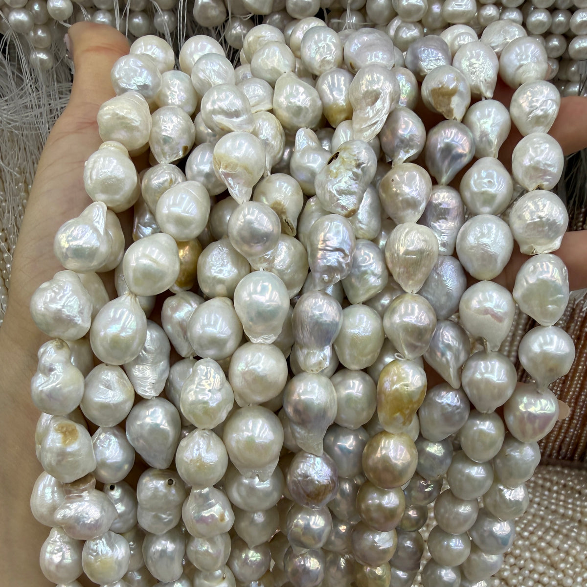 Large Baroque Freshwater Pearl Beads
