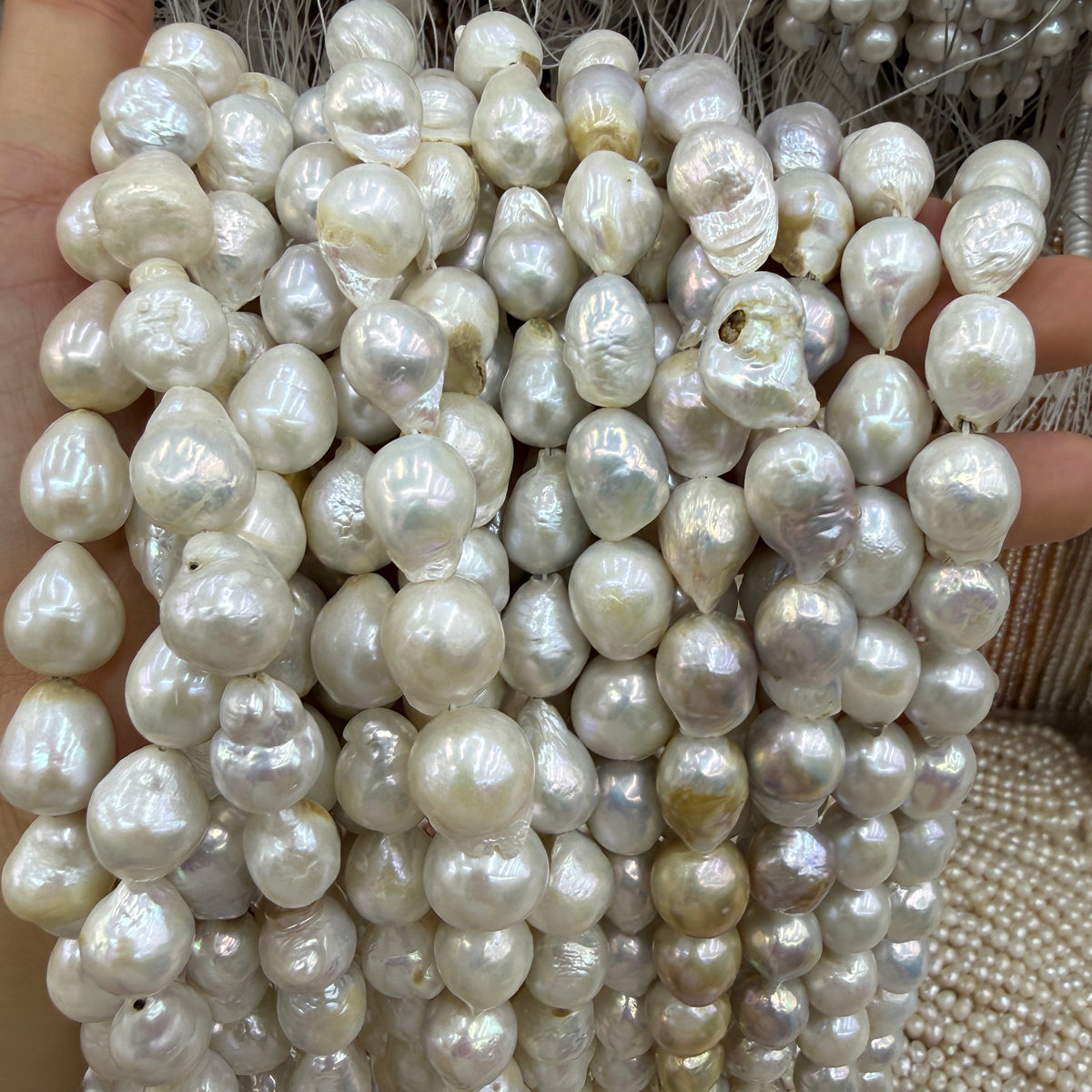 Large Baroque Freshwater Pearl Beads