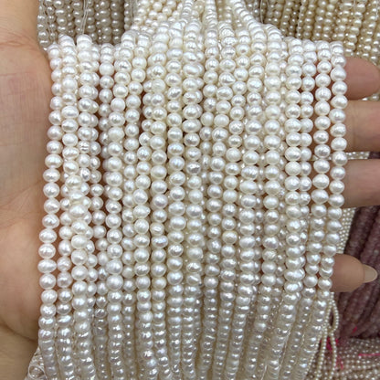 4mm Potato Freshwater Pearl Beads