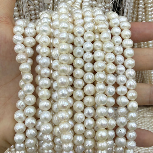 7mm Potato Freshwater Pearl Beads