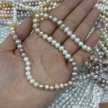5x7mm Gradation Potato Freshwater Pearl Beads