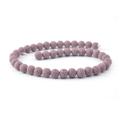 Rainbow Lava Beads Round Beads