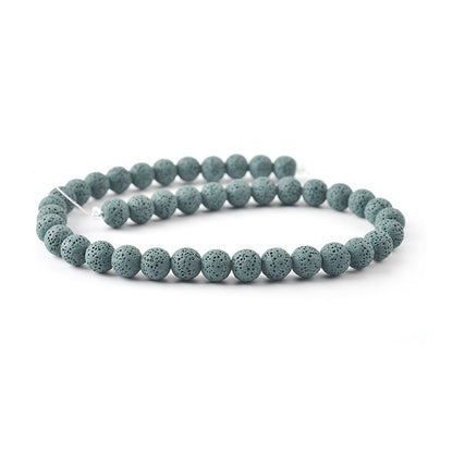 Rainbow Lava Beads Round Beads