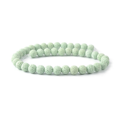 Rainbow Lava Beads Round Beads