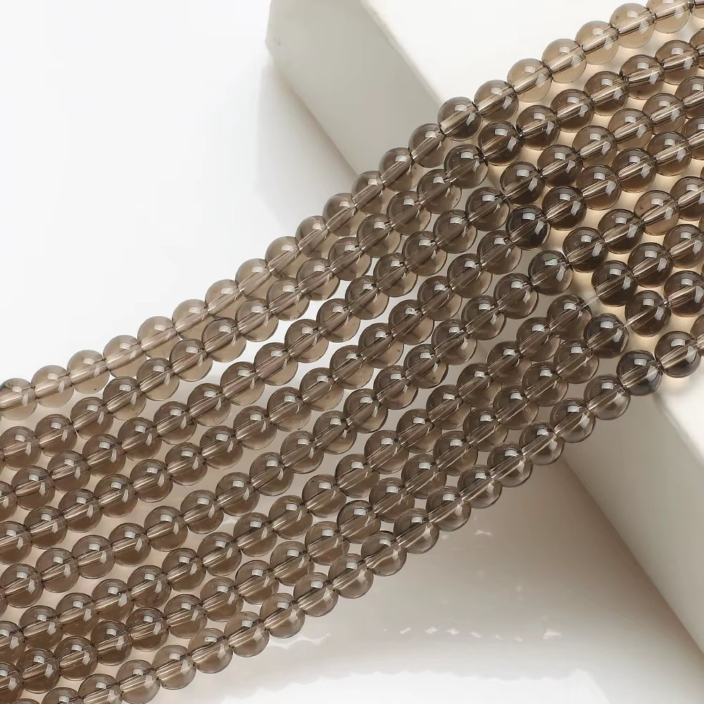 High Quality Glossy Crystal Glass Bead 6mm/8mm