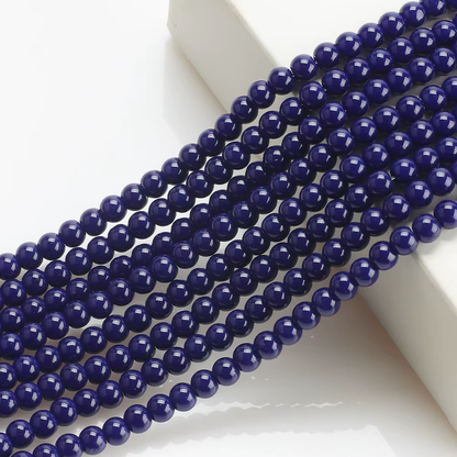 High Quality Glossy Crystal Glass Bead 6mm/8mm