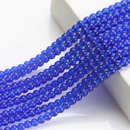 High Quality Glossy Crystal Glass Bead 6mm/8mm