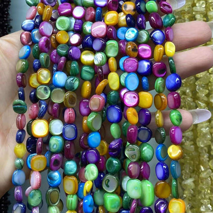 Irregular Smooth Beads 6-8mm Gemstone/Quartz/Jasper/Agate