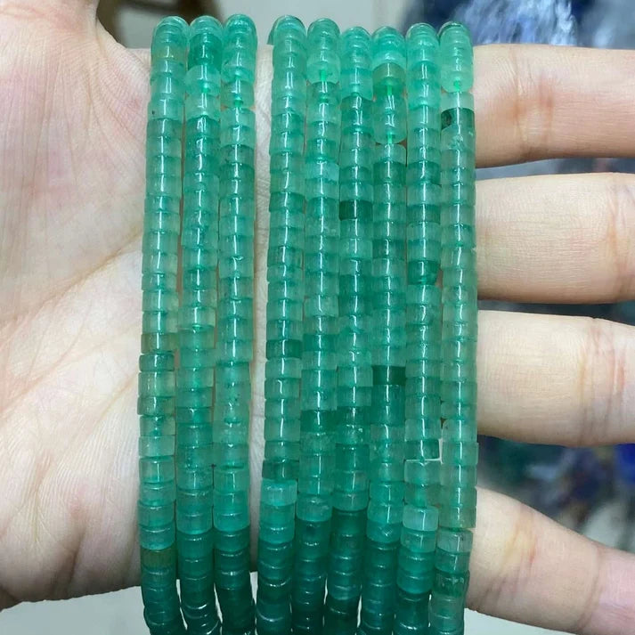 Heshi Shape Aventurine Beads