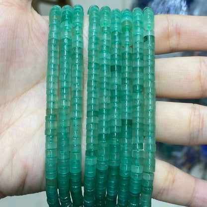 Heshi Shape Aventurine Beads