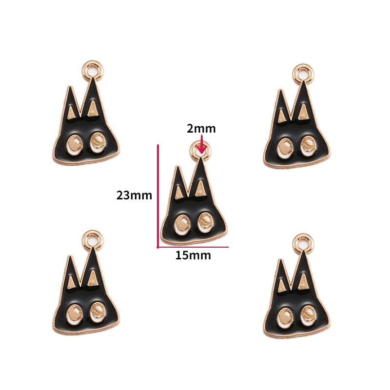 5PCS Halloween Style Theme Jewelry Making Findings Charm #3