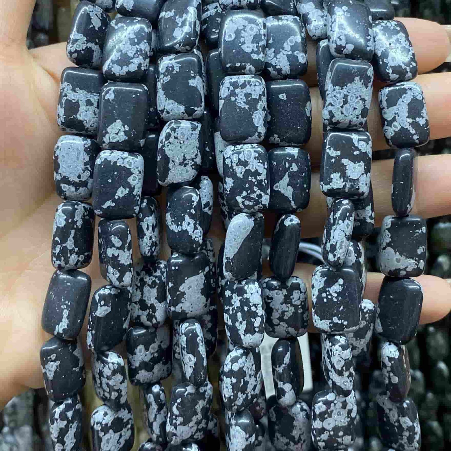 Smooth Rectangle Beads 10x14mm Quartz/Jasper/Agate/Crystal