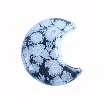 Crystal Mini Moon Ornament