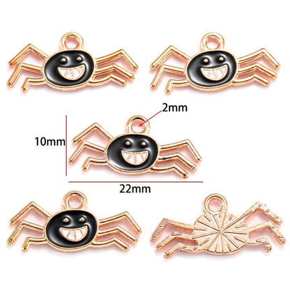 5PCS Halloween Style Theme Jewelry Making Findings Charm #2