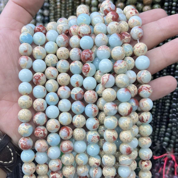 Wholesale Gemstone Beads 4mm 6mm 8mm 10mm 12mm-Loose Bead -Free Shipping （I）