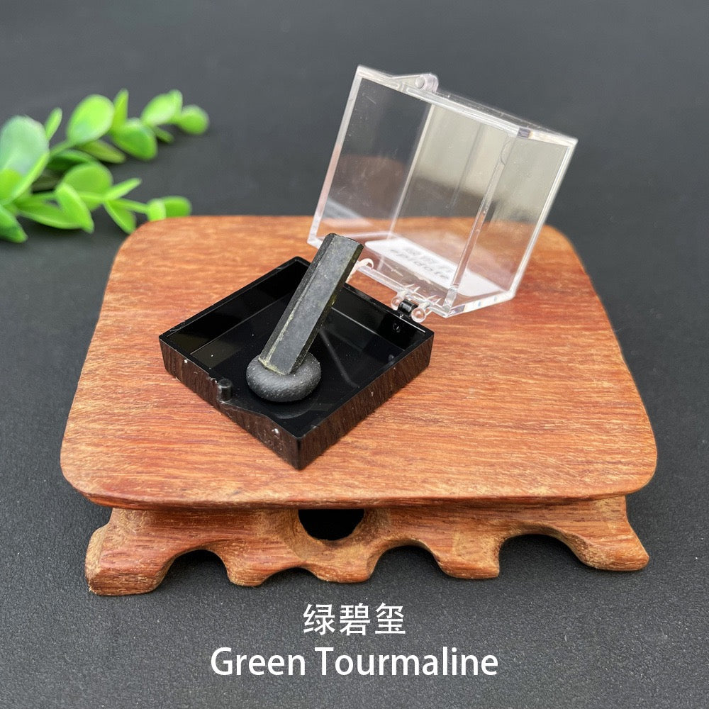 Micro Mineral Box Raw Crystal GemstoneCollection Box
