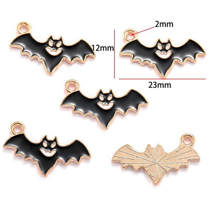 5PCS Halloween Style Theme Jewelry Making Findings Charm #2