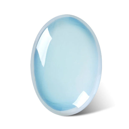 Oval Palm Stone, Polished Oval Gemstone Pocket Palm Stone Gift