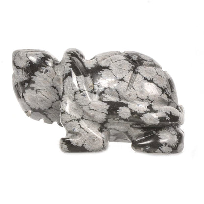 Turtle Statue Hand Carved Animal Figurine