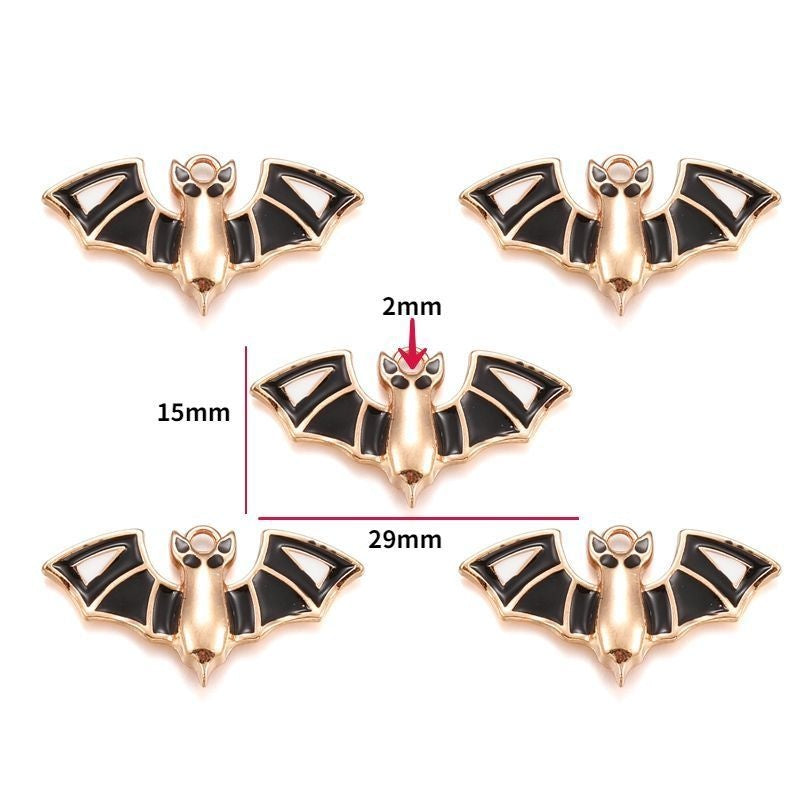 5PCS Halloween Style Theme Jewelry Making Findings Charm #2