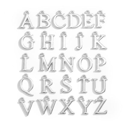 Alphabet Set Jewelry Making Findings Charm