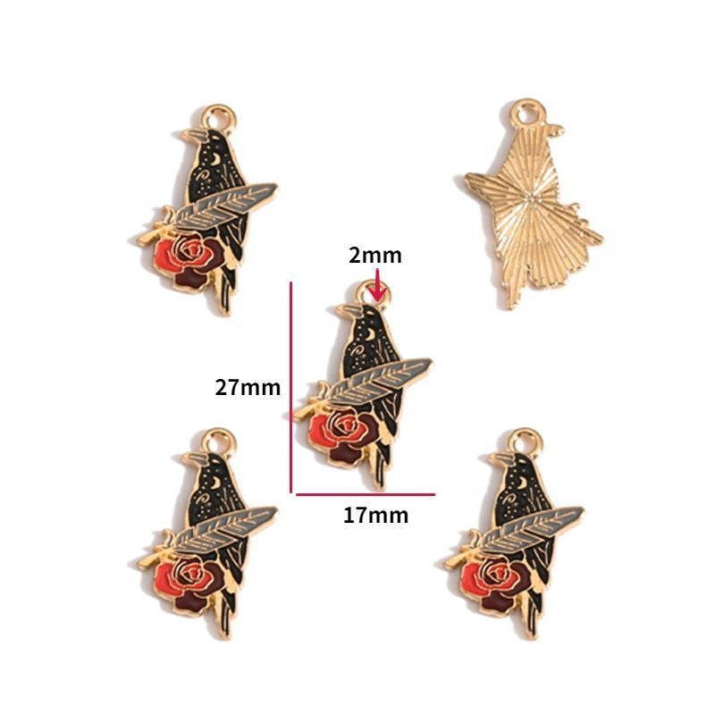 Gothic Black Theme Collection Jewelry Making Findings Charm