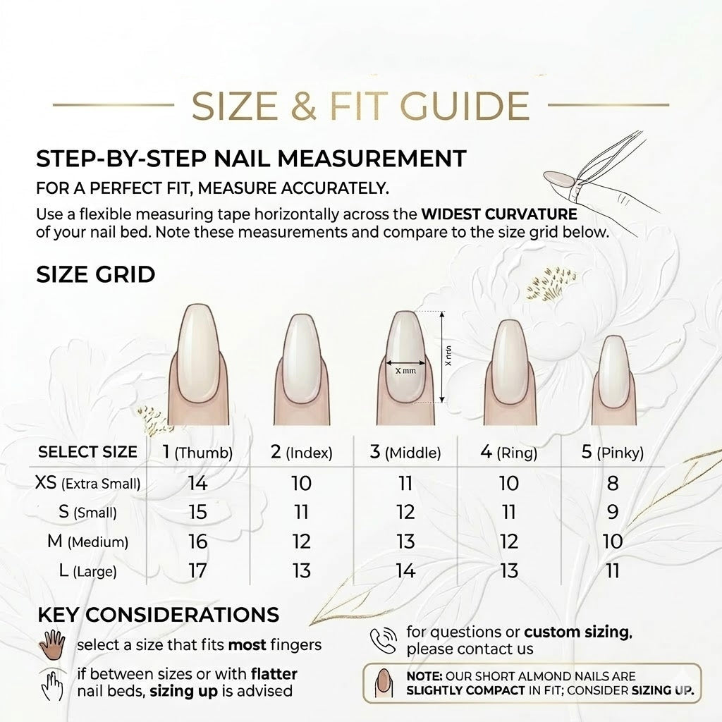 #2 Press On Nails Box – Handmade, Reusable, Unique Styles