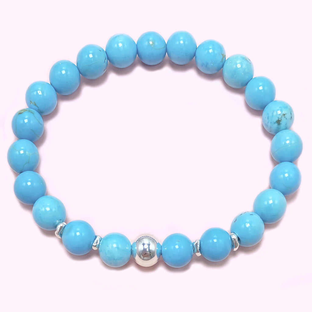 Natural Turquoise to Improve Sleep Crystal Bracelet