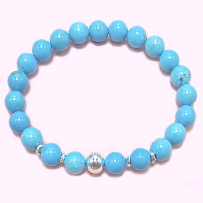 Natural Turquoise to Improve Sleep Crystal Bracelet