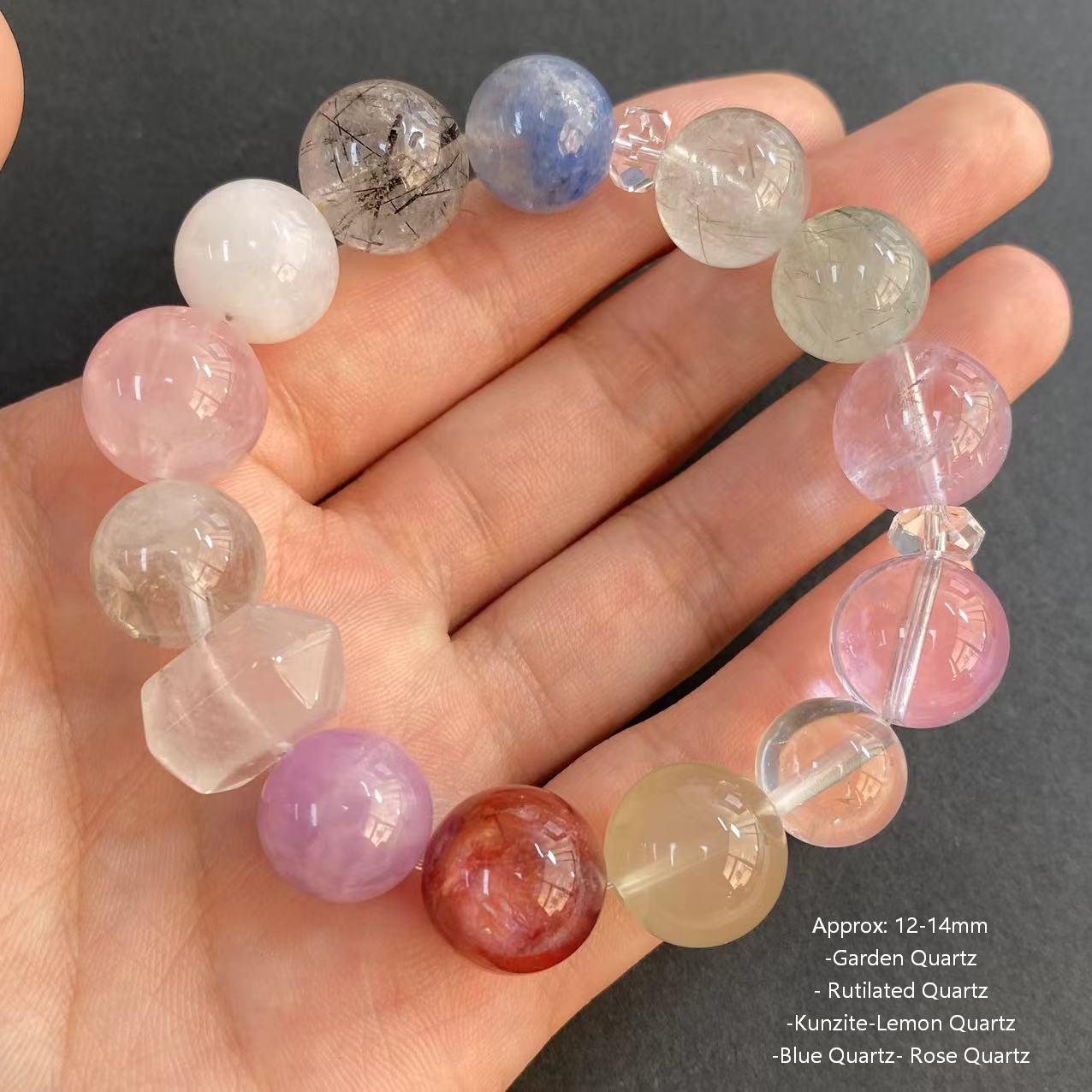Natural Designer Healing Crystal Bracelet Mutiple Styles