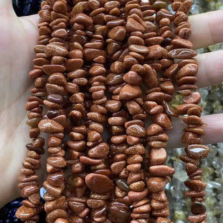 Freeform Chip Sandstone Beads