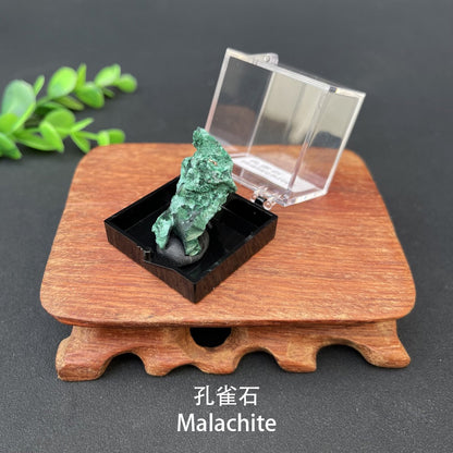 Micro Mineral Box Raw Crystal GemstoneCollection Box