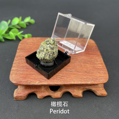 Micro Mineral Box Raw Crystal GemstoneCollection Box
