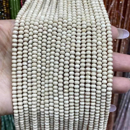 Faceted Rondelle Beads 2x3mm 3x4mm Gemstone/Quartz/Jasper/Agate